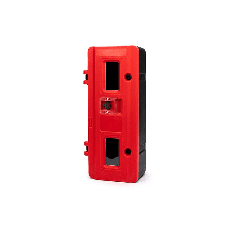 Jonesco lockable single fire extinguisher box