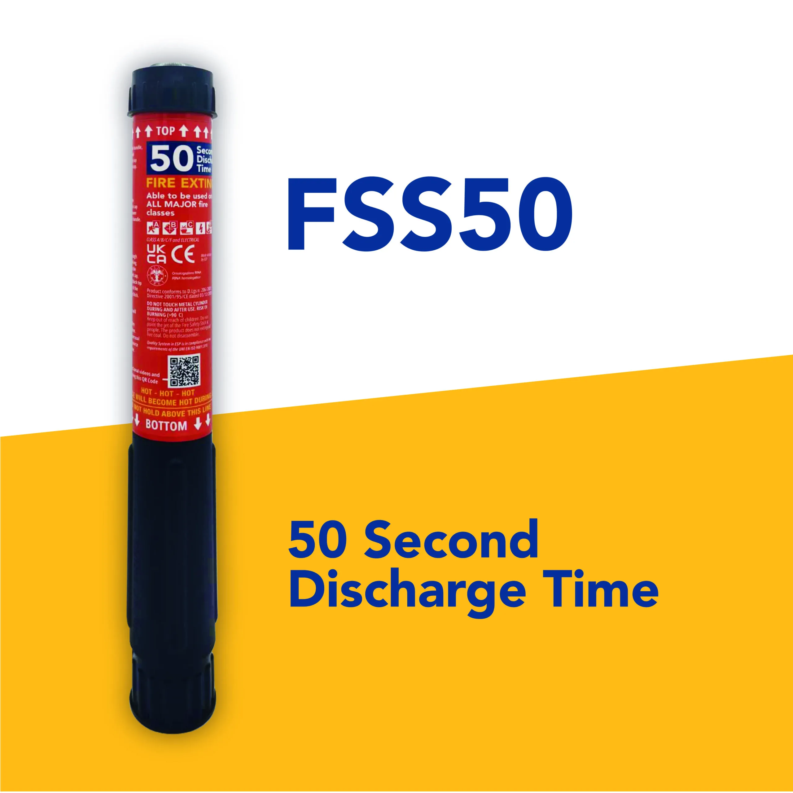 Fire Safety Stick 50 Seconds- FSS50